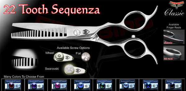 22 Sequenza Texturizing Shears Straight