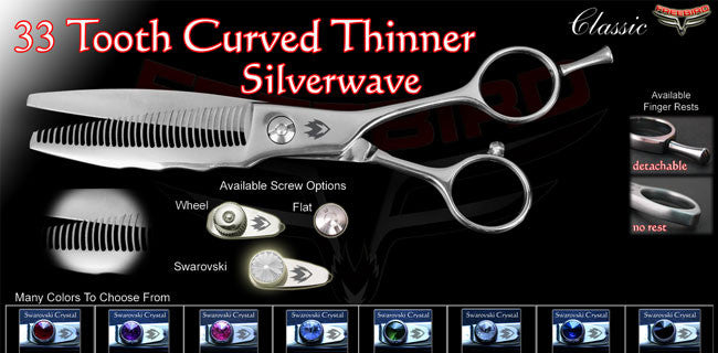 33 Tooth Curved Thinning Shears