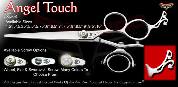 Angle Touch 3 Hole Double V Swivel Touch Grooming Shears