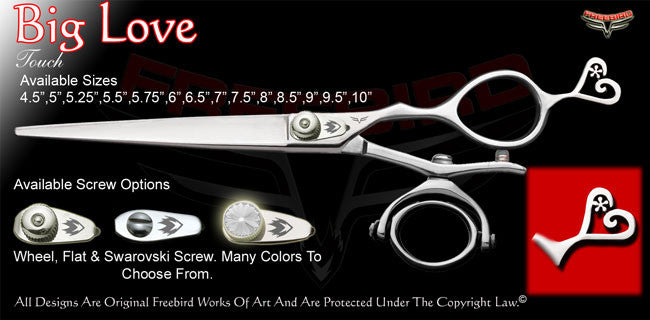 Big Love Double V Swivel Touch Grooming Shears