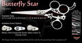 Butterfly Star 3 Hole Swivel Thumb Signature Hair Shears