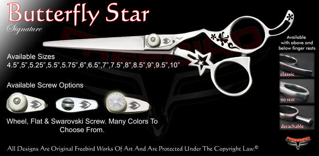 Butterfly Star Signature Hair Shears