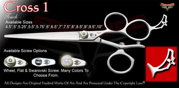 Cross 1 3 Hole V Swivel Touch Grooming Shears