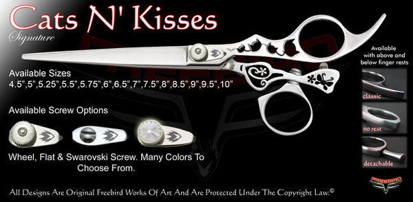 Cats N Kisses Swivel Thumb Signature Grooming Shears