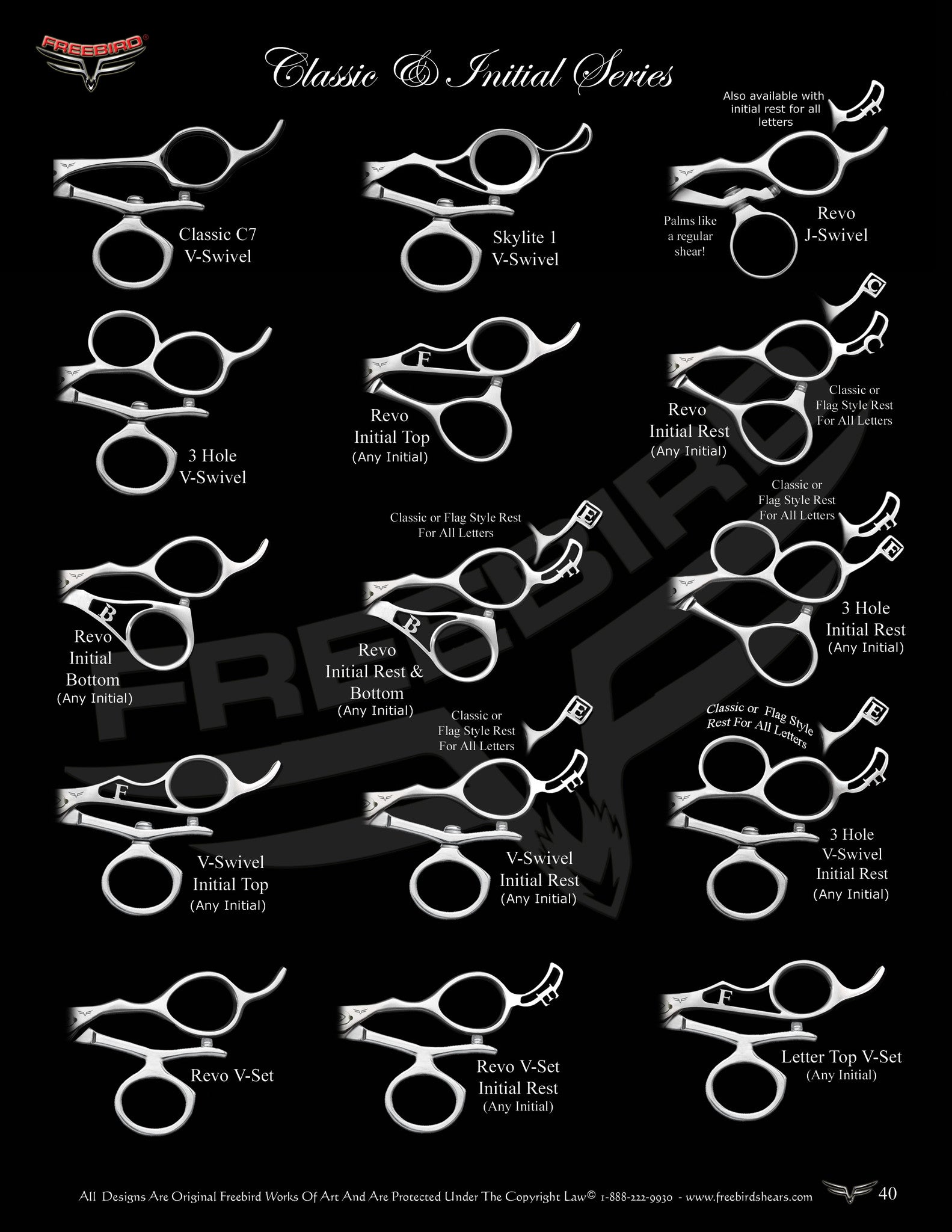 Freebird Classic Shears