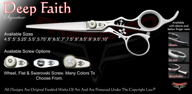 Deep Faith Signature Hair Shears