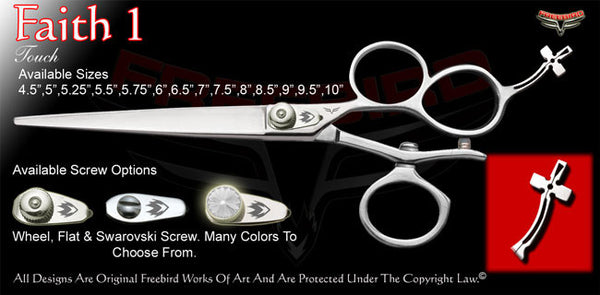 Faith 1 3 Hole V Swivel Touch Grooming Shears