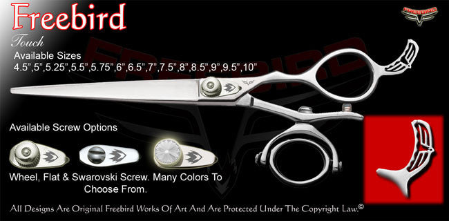 Freebird Double V Swivel Touch Grooming Shears