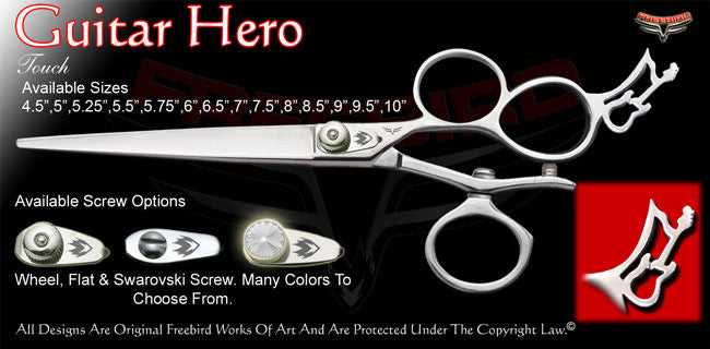 Guitar Hero 3 Hole V Swivel Touch Grooming Shears