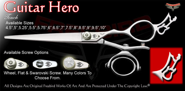 Guitar Hero Double V Swivel Touch Grooming Shears