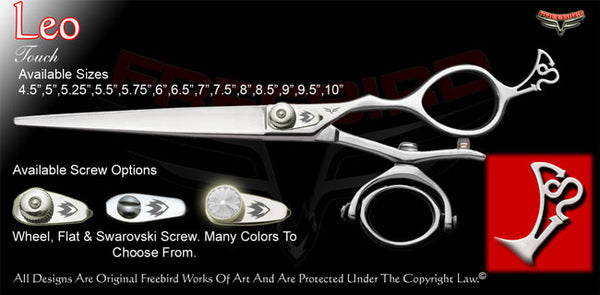 Leo Double V Swivel Touch Grooming Shears