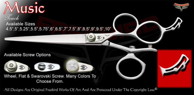 Music 3 Hole V Swivel Touch Grooming Shears