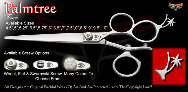 Palmtree 3 Hole V Swivel Touch Grooming Shears