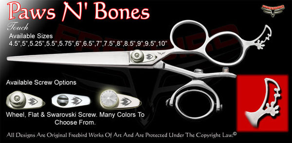 Paws N' Bones 3 Hole Double V Swivel Touch Grooming Shears