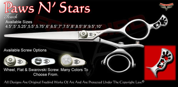 Paws N' Stars Double V Swivel Touch Grooming Shears