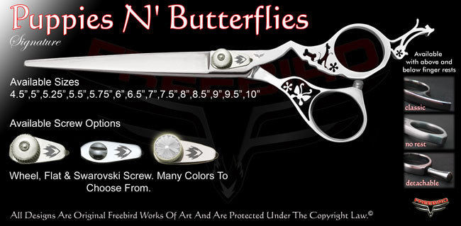 Puppies N Butterflies Signature Grooming Shears