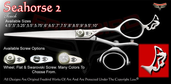 Seahorse 2 Double V Swivel Touch Grooming Shears