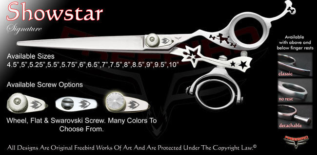 Showstar Double Swivel Thumb Signature Grooming Shears