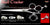 Skull Cracker 3 Hole Double V Swivel Touch Grooming Shears