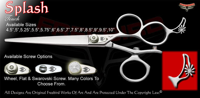 Splash 3 Hole V Swivel Touch Grooming Shears