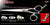 Stiletto V Swivel Touch Grooming Shears