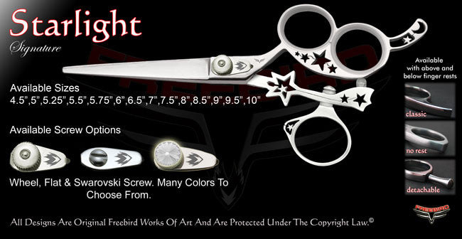 Starlight 3 Hole Swivel Thumb Signature Hair Shears