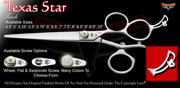 Texas Star 3 Hole V Swivel Touch Grooming Shears