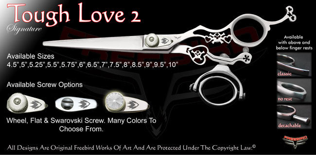 Tough Love 2 Double Swivel Thumb Signature Hair Shears