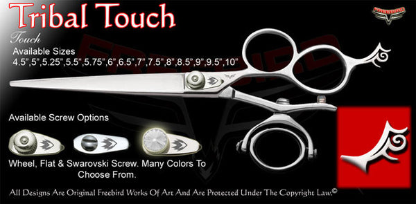 Tribal Touch 3 Hole Double V Swivel Touch Grooming Shears