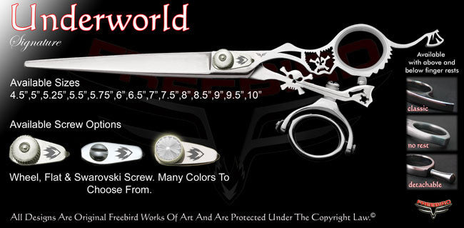 Underworld Double Swivel Thumb Signature Grooming Shears