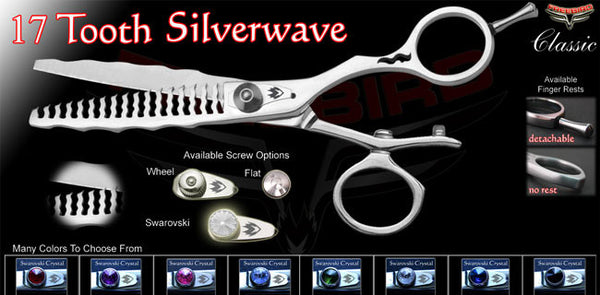 V Swivel 17 Tooth Sw Texturizing Shears