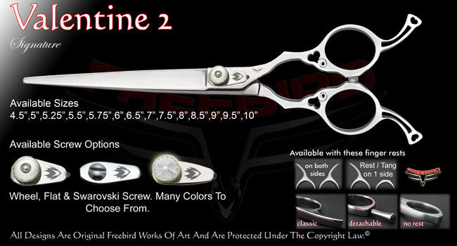 Valentine 2 Straight Signature Grooming Shears