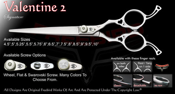 Valentine 2 Straight Signature Grooming Shears