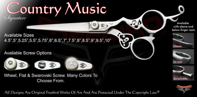 Country Music Signature Hair Shears