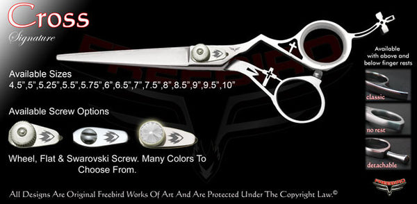 Cross Signature Hair Shears