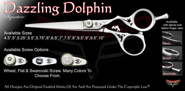 Dazzling Dolphin Signature Hair Shears