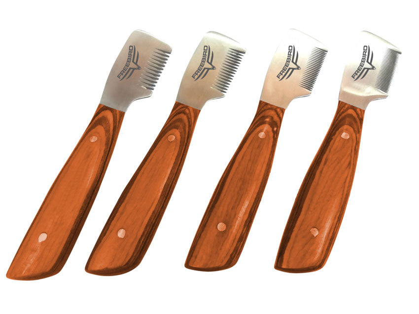 Complete Set Of Beautiful Freebird Stripping Knives With Free Name Engraving