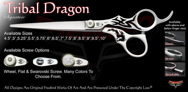 Tribal Dragon Signature Grooming Shears